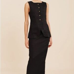 Cotton Blends Skirt Set